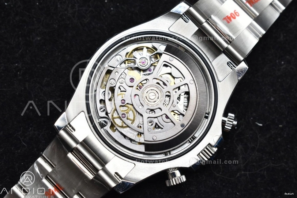 Movement Black 1:1 VS Daytona Dial Steel SBF 126500 Rolex 904L in Factory SL4801 0801